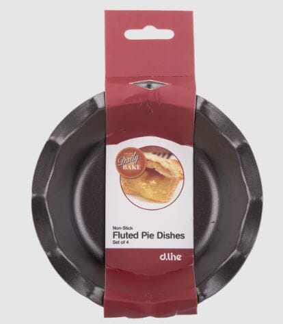 D.line Non- Stick Fluted Pie Dish 12.5cm Baking Tins, Trays, Pans & Ramekins The Cooks Kitchen 