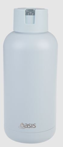 Oasis "moda" Cermic Lined Stainless Steel Triple Wall Insulated Drink Bottle 1.5l - Sea Mist