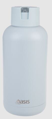 Oasis "moda" Cermic Lined Stainless Steel Triple Wall Insulated Drink Bottle 1.5l - Sea Mist Insulated Bottles The Cooks Kitchen 