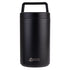 Oasis Stainless Steel Double Wall Insulated Food Flask With Handle 700ml - Black Food Jars & Flasks The Cooks Kitchen 