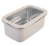 Oasis Microwave Safe Rectangular Stainless Steel Container 1.1l Oat