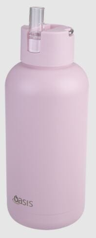 Oasis "moda" Ceramic Lined Stainless Steel Triple Wall Insulated Drink Bottle 1.5l - Pink Lemonade Insulated Bottles The Cooks Kitchen 