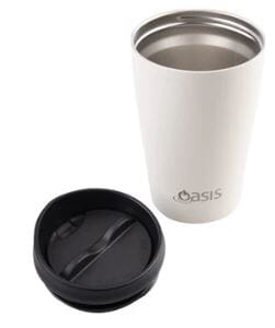 Oasis S/s Double Wall Insulated 'travel Mug' 600ml - Sage Vacuum Flasks & Travel Mugs The Cooks Kitchen 