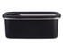 Oasis Microwave Safe Rectangular Stainless Steel Container 1.1l Black