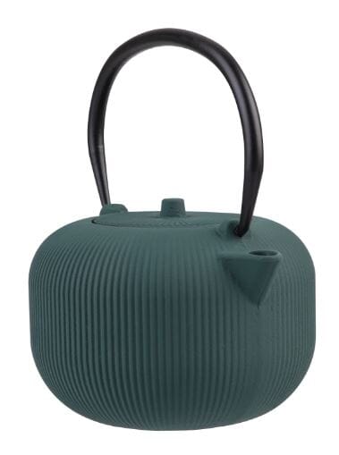Teaology Cast Iron Teapot 700ml - Serenity Teal Cast Iron Teapots The Cooks Kitchen 