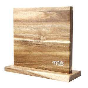 D.line Magnetic Knife Stand Double Sided Bamboo