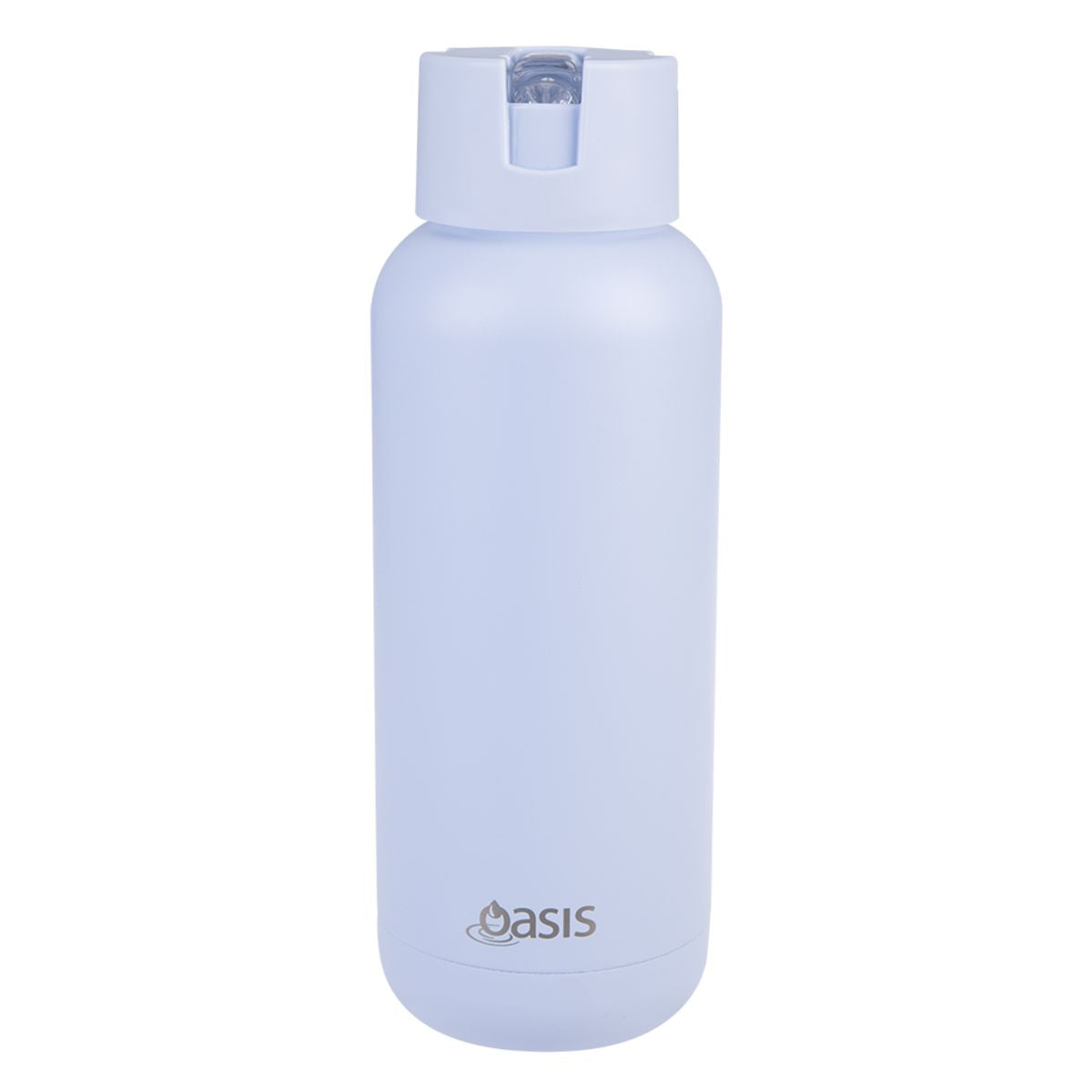 Oasis "moda" Ceramic Lined S/s Triple Wall Insulated Drink Bottle 1l - Periwinkle Drink Bottles The Cooks Kitchen 