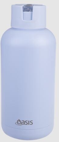 Oasis "moda" Ceramic Lined Stainless Steel Triple Wall Insulated Drink Bottle 1.5l - Periwinkle Insulated Bottles The Cooks Kitchen 