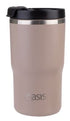 Oasis Ceramic Lined Stainless Steel Double Walled Insulated Travel Mug 480ml - Latte Travel Mugs The Cooks Kitchen 