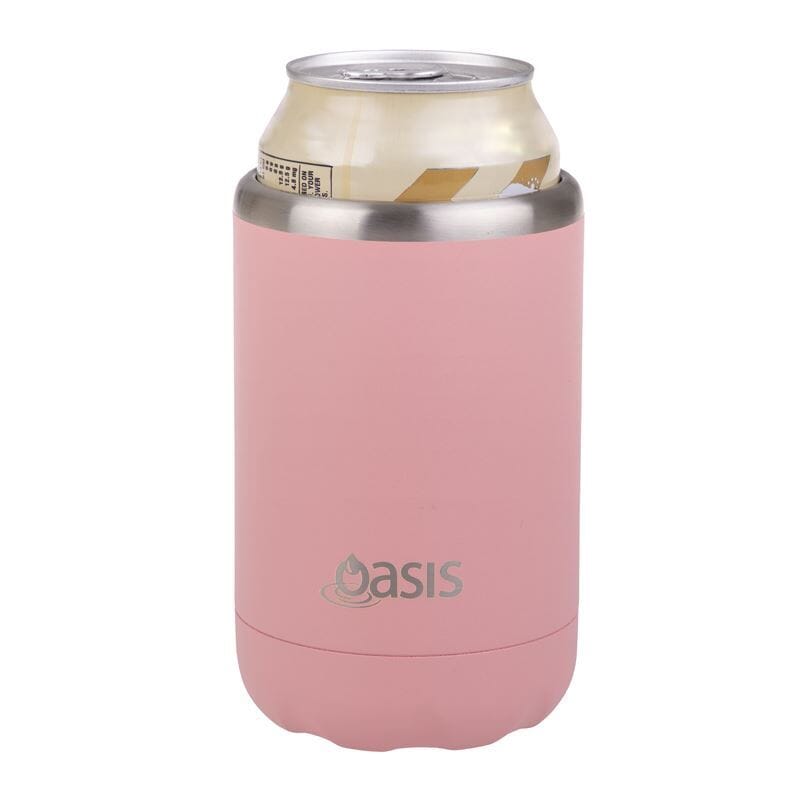Oasis S/s Insulated Can Cooler - Coral Cove The Cooks Kitchen 