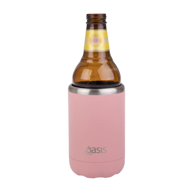 Oasis S/s Insulated Can Cooler - Coral Cove The Cooks Kitchen 