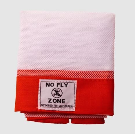 No Fly Zone Table-throw Food Cover Red Dinnerware Accessories The Cooks Kitchen 