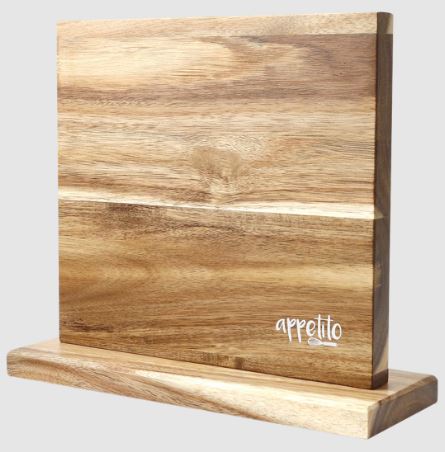 D.line Magnetic Knife Stand Double Sided - Acacia Wood