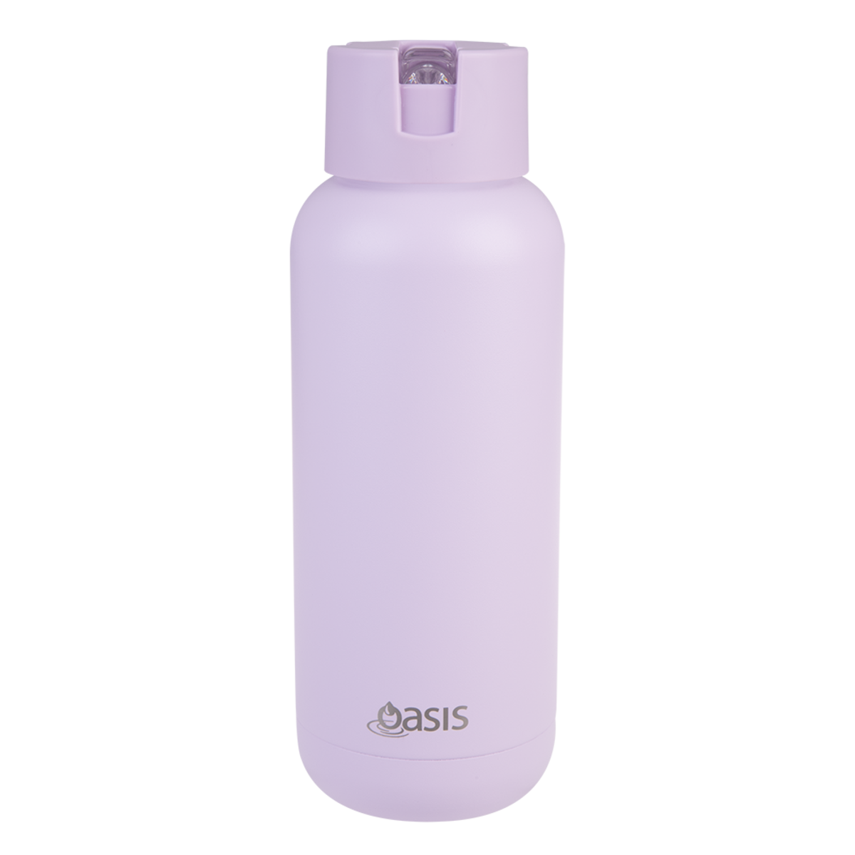 Oasis "moda" Ceramic Lined S/s Triple Wall Insulated Drink Bottle 1l - Orchid