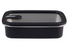 Oasis Microwave Safe Rectangular Stainless Steel Container 700ml Black