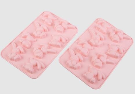 Silicone Easter Bunny 8 Cup Chocolate Mould Set Silicone Moulds The Cooks Kitchen Mandurah 