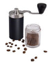 Cafebarista Stainless Steel Hand Coffee Grinder With Ceramic Burr - Black