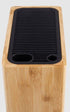 D.line Rectangle Universal Knife Block - Bamboo