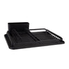 D.line Aluminium Dish Rack W/ Draining Board - Black