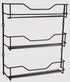 Black 3 Tier Spice Rack - 18 Bottle Capacity Herb & Spice Storage The Cooks Kitchen 