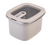 Oasis Microwave Safe Rectangular Stainless Steel Container 500ml Oat