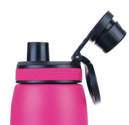 S/s Double Wall Ins Sports Bottle Screw-cap 780ml - Fuchsia