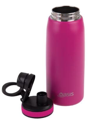 S/s Double Wall Ins Sports Bottle Screw-cap 780ml - Fuchsia The Cooks Kitchen 