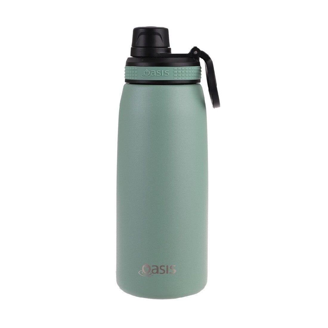 Oasis S/s Double Wall Insulated Sports Bottle W/ Screw-cap 780ml - Sage Green Insulated Bottles and Flasks The Cooks Kitchen Mandurah 
