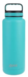 Oasis S/s Double Wall Insulated 'titan' Bottle 1.2l - Turquoise