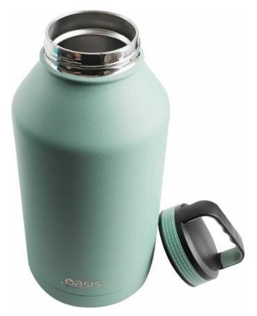 Oasis S/s Double Wall Insulated Titan Bottle 1.9l - Sage Insulated Bottles and Flasks The Cooks Kitchen 