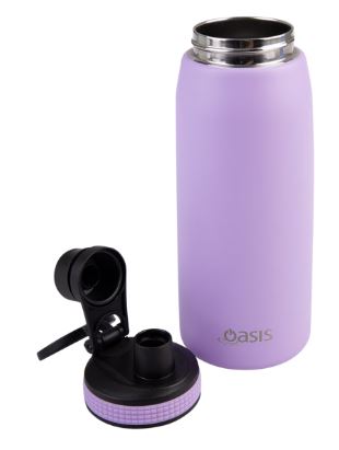 Oasis Stainless Steel Double Wall Insulated Sports Bottle W/ Screw-cap 780ml - Lavender