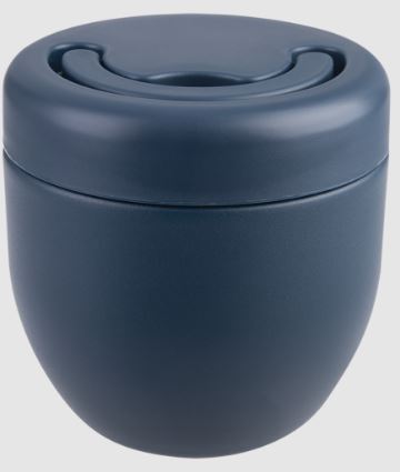 Oasis Stainless Steel Double Wall Insulated Food Pod 470ml  - Navy