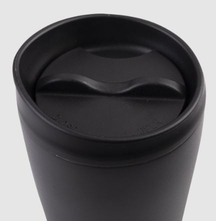 Oasis S/s Double Wall Insulated Travel Cup 380ml - Black