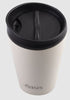 Oasis S/s Double Wall Insulated Travel Cup 380ml - Alabaster Travel Mugs The Cooks Kitchen 