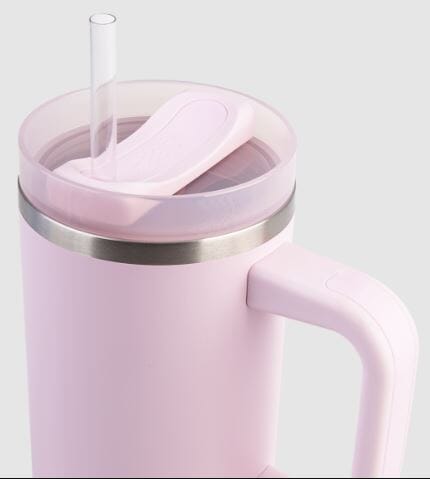 Oasis Commuter Travel Tumbler 1.2l - Stainless Steel Double Wall Insulated - Pink Lemonade Insulated Bottles The Cooks Kitchen 