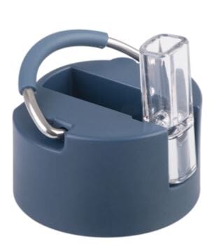 Oasis "moda" Ceramic Lined S/s Triple Wall Insulated Drink Bottle 1l - Indigo Insulated Bottles The Cooks Kitchen 