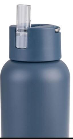 Oasis "moda" Ceramic Lined S/s Triple Wall Insulated Drink Bottle 1l - Indigo Insulated Bottles The Cooks Kitchen 