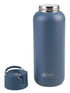 Oasis "moda" Ceramic Lined S/s Triple Wall Insulated Drink Bottle 1l - Indigo Insulated Bottles The Cooks Kitchen 