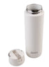 Oasis Ceramic Lined Stainless Steel Triple Wall Insulated "moda" Drink Bottle 700ml - Alabaster