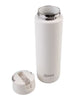 Oasis Ceramic Lined Stainless Steel Triple Wall Insulated "moda" Drink Bottle 700ml - Alabaster Drink Bottles The Cooks Kitchen 