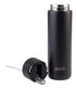 Oasis Ceramic Lined Stainless Steel Triple Wall Insulated "moda" Drink Bottle 700ml - Black
