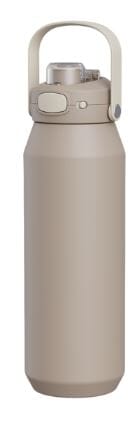 Oasis Ceramic Lined Stainless Steel Triple Wall Insulated "capri" Drink Bottle With Quick Realease Lid 1l - Latte Drink Bottles The Cooks Kitchen 