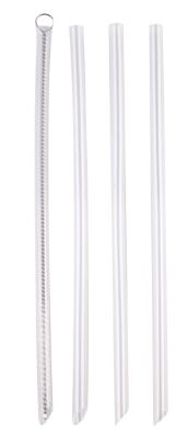 Oasis 'moda' Drink Bottle Straws S/4 With Cleaning Brush