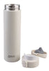 Oasis Stainless Steel Double Wall Insulated Flip Top Flask 480ml - Alabaster