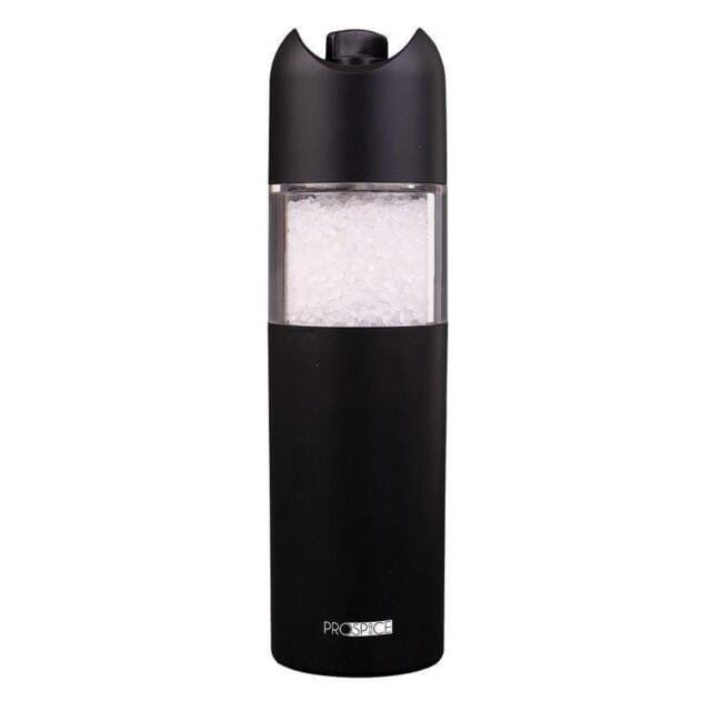Prospice Horizon Gravity Battery Operated Salt & Pepper Mill Set 18cm Black Salt & Pepper Mills The Cooks Kitchen Mandurah 