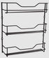 3 Tier Spice Rack - 18 Bottle Capacity - Black Herb & Spice Storage The Cooks Kitchen 