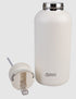 Oasis "moda" Ceramic Lined Stainless Steel Triple Wall Insulated Drink Bottle 1.5l - Alabaster