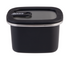 Oasis Microwave Safe Rectangular Stainless Steel Container 500ml Black
