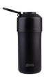 Oasis Stainless Steel Double Wall Insulated Adjustable Wine Cooler - Black