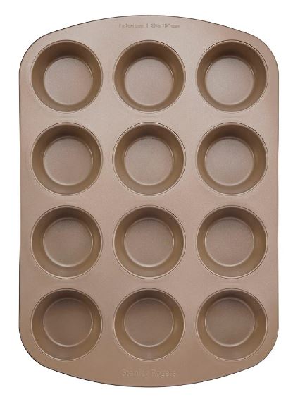Stanley Rogers Ceramabake Ceramic Non Stick Muffin Pan - 12 Cup